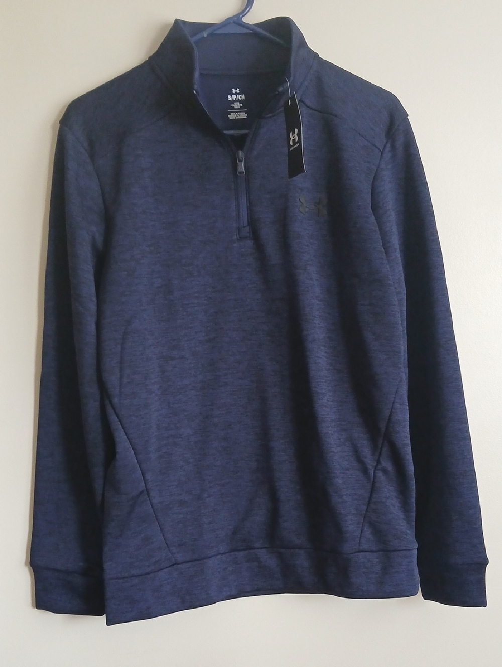 Under Armour Men’s Navy Blue Half-Zip Pullover